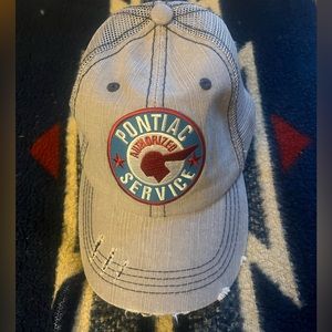 Blue Pontiac Vintage Hat